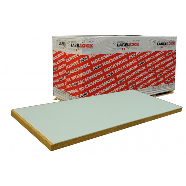Doublage isolant acoustique - Labelrock BA10+100 MM - R = 2,95 m².K/W - 2,60 M x 1,20 M