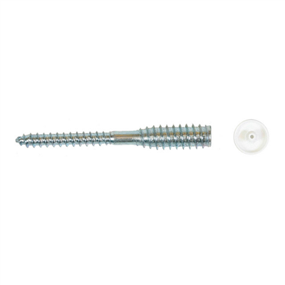 Vis sans tête TOP ROC PVC sur dormant bois Filet 33 mm 06x70 - avec capuchons - boîte de 100