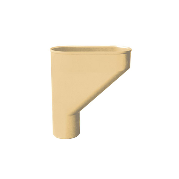 JAMBONNEAU POUR GOUTTIERE DE 25 SABLE