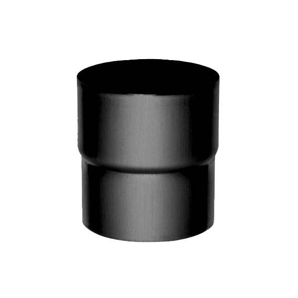 Manchon tulipe en zinc Granum Basalte Rheinzink pour tuyau de descente de gouttière de 100 mm