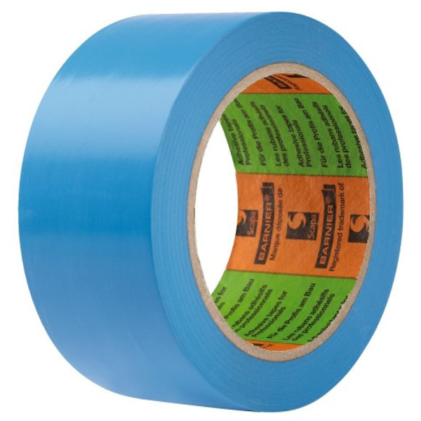 Ruban adhésif PVC plastifié bleu Barnier 6097 50 mm x 33 m