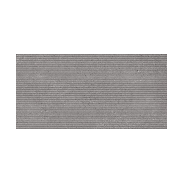 Faïence murale effet béton avec relief Betonico - 60,0 CM x 30,0 CM - ép. 8,00 MM - Gris