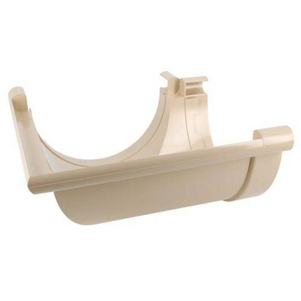 Angle de gouttière Nicoll - Demi-rond de 33 - Angle 90° - Longueur 235 mm - Techtan - Sable