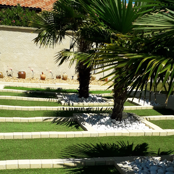 Gazon synthétique - Stadium Exelgreen - Garantie 6 ans - Hauteur 20,00 MM