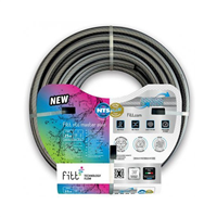 Tuyau d'arrosage professionnel - NTS Master Plus Fitt - Ø 15 mm - Longueur 25 mètres - Gris