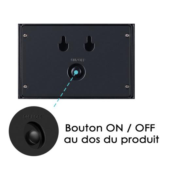 Applique solaire Architecturale : Faisceau ajustable Up & Down  - 3000°K