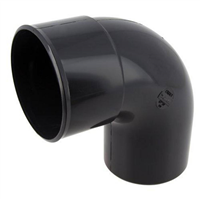 Coude mâle-femelle à 87°30 pour tube de descente Diam. 80mm CR8GT