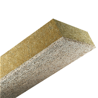 Panneau isolant pour sous-face de dalle béton en pose raportée - Classe feu A2 - Fibraroc A2 35 FM Type 2 - R 3,35 m².K/W - 2,00 M x 0,60 M - ép. 125 MM