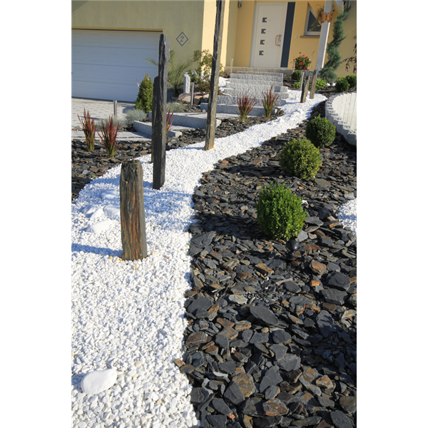 Paillette ardoise pour aménagement paysager 15/30 - sac 25 kg