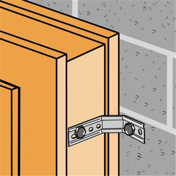 Équerre nervurée à pan coupé ENPC 30x115x81 mm épaisseur 1.5 mm