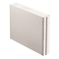 Béton cellulaire à emboitement Siporex 10 - carreau de 625,0 MM x 500,00 MM - ép. 100,00 MM