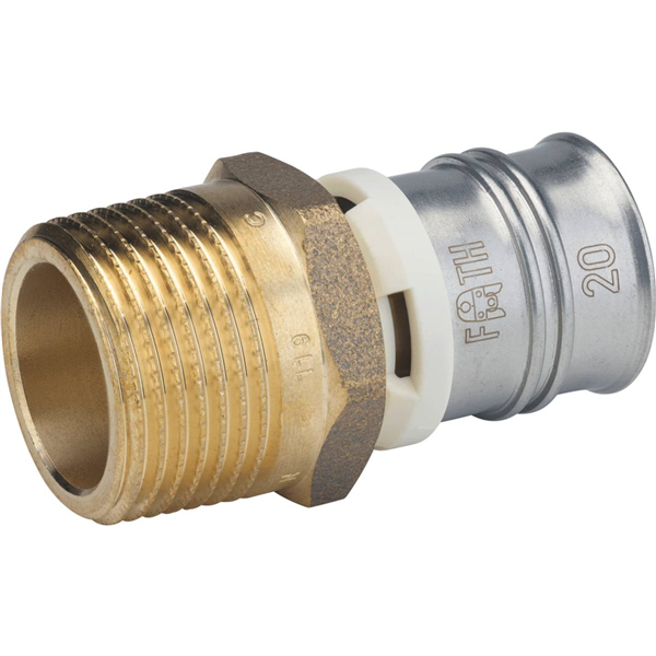 Mâle fixe 1/2"-20 Laiton sans plomb Pour système multicouche XS *8292076201*