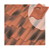 Tuile à douille TB-12 Tejas Borja - Ø  intérieur 130 mm - coloris Nature rouge vieillie - 435 MM x 255 MM