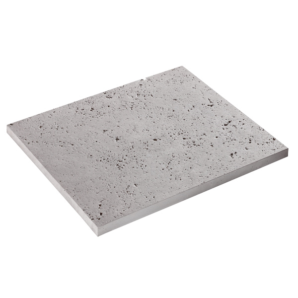 Dalle terrasse béton imitation travertin - Jouques - 60,0 CM x 45,0 CM - ép.30,00 MM - teinte Ardèche