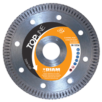 Disque diamant pour carrelage céramique marbre Ø125 mm Alésage 22,23 mm - Diam Industries