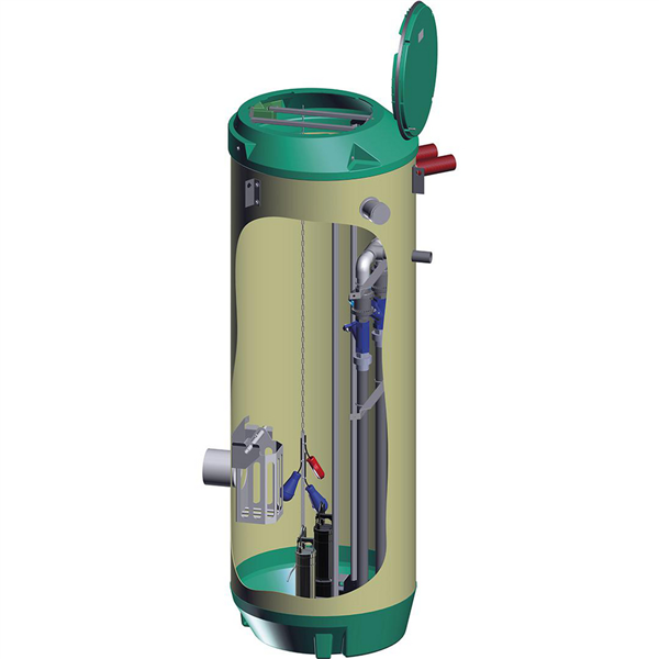 CUVE DE RELEVAGE VIDE COLLECTIFOS PO-3000-2P-DN65 (D'US.)