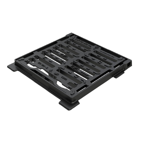GRILLE CARRE PMR PR BOITE OL 40ARTI CAPTIVE + VERROUILLABLE