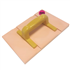 Taloche polyuréthane rectangulaire Taliaplast coloris pêche - 33,0 CM x 24,0 CM
