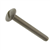 Vis à métaux tête ronde large "poêlier" fendue inox A2 NFE 25129 M6x35 - boîte de 200