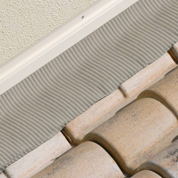 Solin à bavette et à pli Lahe Top Medium + Réno avec porte solin beige à pli - Naturel - 200,0 MM x 2,00 M
