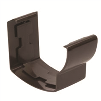 Jonction de gouttière à coller - Ovation LG28 Nicoll - Marron