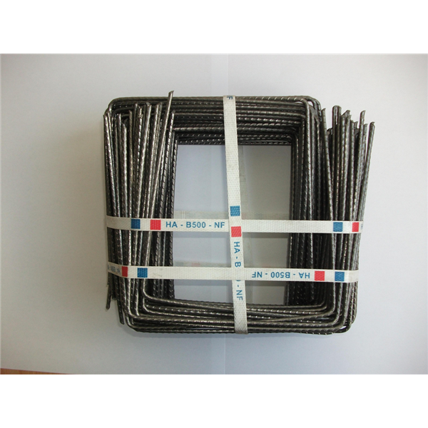 AGRAFE METAL.EN U 300/400/300MM