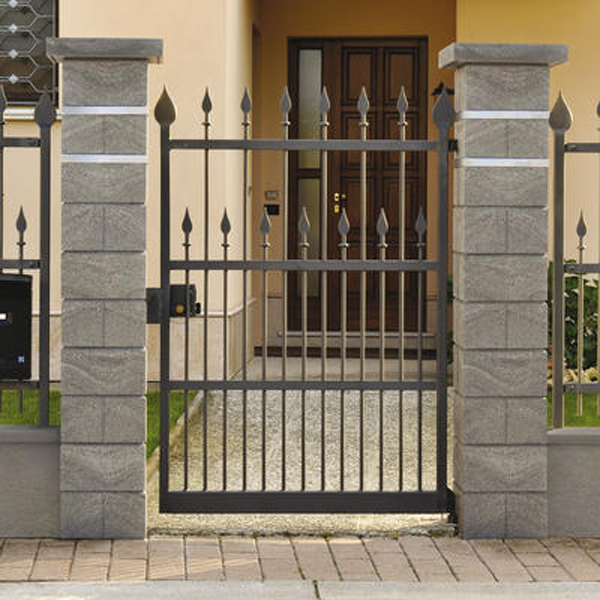 Chapeau de pilier plat en béton décoratif lisse - Anthracite - 40,0 CM x 40,0 CM x 6,00 CM