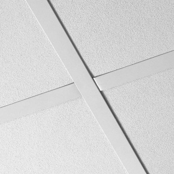 Dalle faux plafond démontable - Ecophon Gedina A - bords droits - ossature T15/T24 - 60,0 CM x 60,0 CM - ép. 15,00 MM