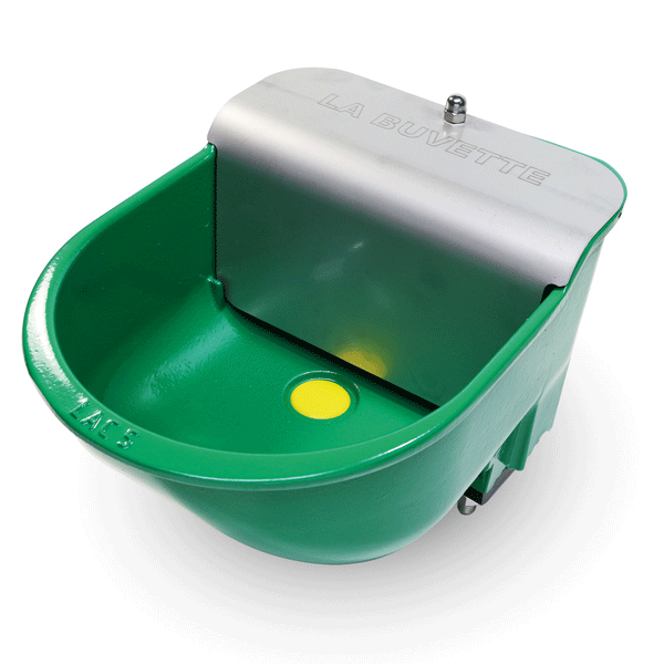 Abreuvoir en fonte à niveau constant pour tous types d'animaux - LAC 5 - Débit 6,5 L/min - raccord eau 3/4"