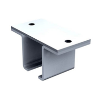 Support enveloppant à visser au plafond - Rail associé 3530