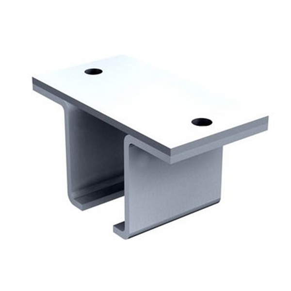 Support enveloppant à visser au plafond - Rail associé 3530