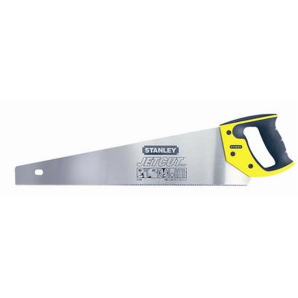 Scie égoïne Stanley Jetcut coupe fine petite section 11 dents/pouce 450 mm