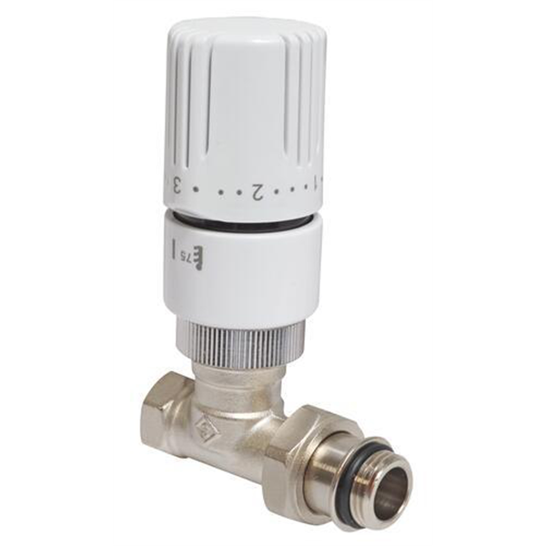 Robinet thermostatique droit 1/2" à élément sensible liquide