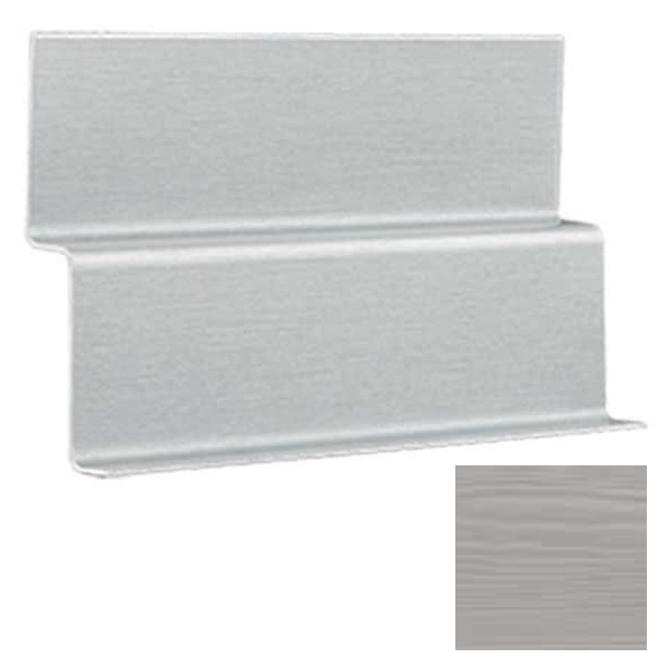Profil de départ pour bardage Cedral Lap - aluminium laqué Gris C05 - longueur 3,00 M