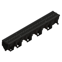 CANIVEAU PP 100MM GRILLE FONTE B125 L1M