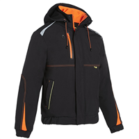 Veste respirante waterproof Morane noir et orange Taille 3XL North way
