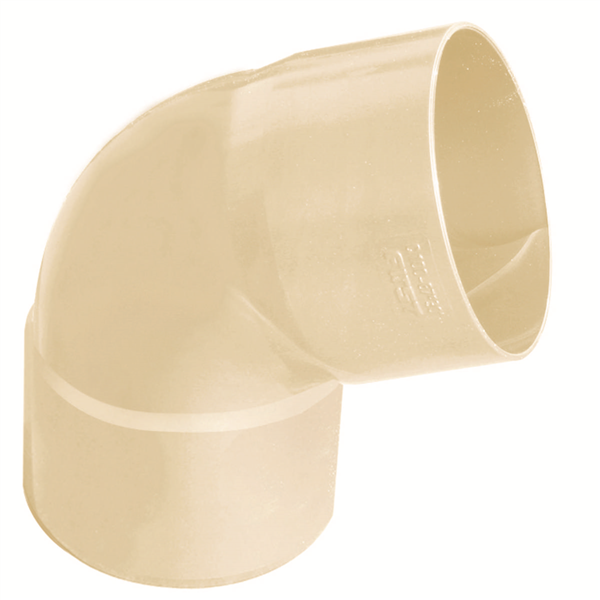 COUDE FXF 67° DIAM.80 1.9MM SABLE