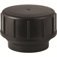 Tubulure filetée Geberit PE avec bouchon à visser: d=110mm, D=14.9cm, H=9.7cm