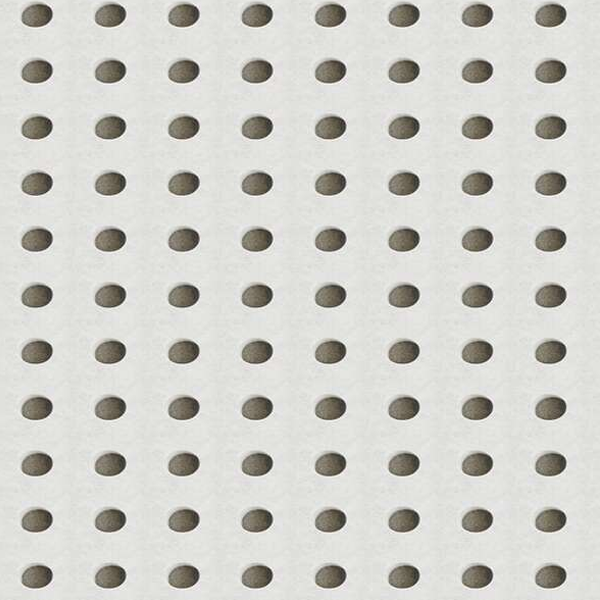 Plaque de plâtre perforée Knauf Delta 4 pour plafond acoustique - Rond 1 - 2,40 M x 1,20 M - ép. 12,5 MM