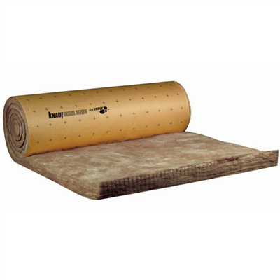 Rouleau laine de verre acoustique pour murs et combles - Acoustiplus 032 - R 4,40 m².K/W - 2,70 M x 1,20 M - ép.140 MM