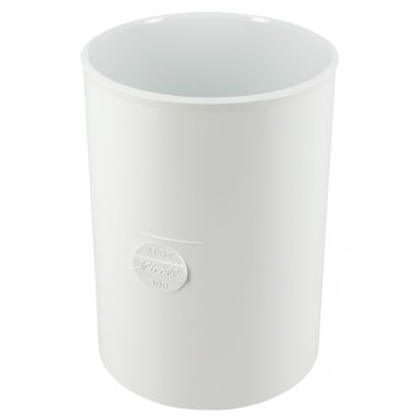 Manchon double femelle/femelle pour tube de descente cylindrique Ø 100 - Blanc