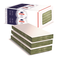 Panneau laine de verre avec pare-vapeur Alu pour isolation en sous-face de plancher - Renosoudal Alu - R 3,00 m².K/W - 1,35 M x 0,60 M - ép. 96 MM