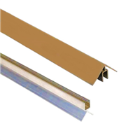 Profil de finition pour angle de bardage Weo - Aluminium - 50 x 50 mm - Longueur 3,00 M - Coloris Cedar