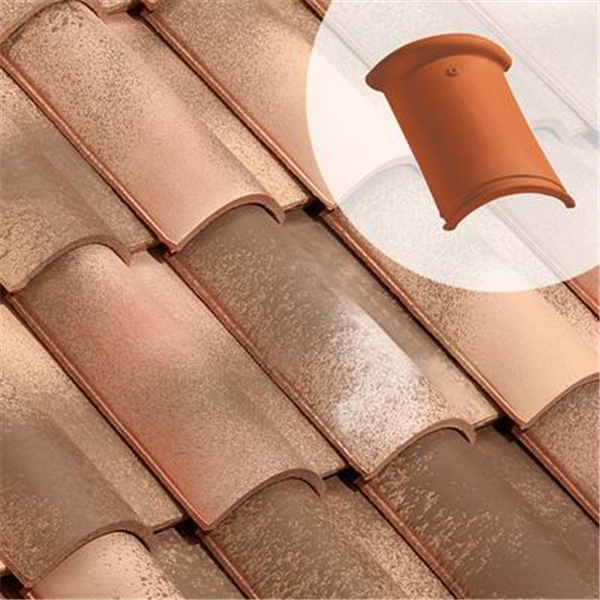 Tuile faîtière/arêtier à bourrelet à emboîtement (707) -