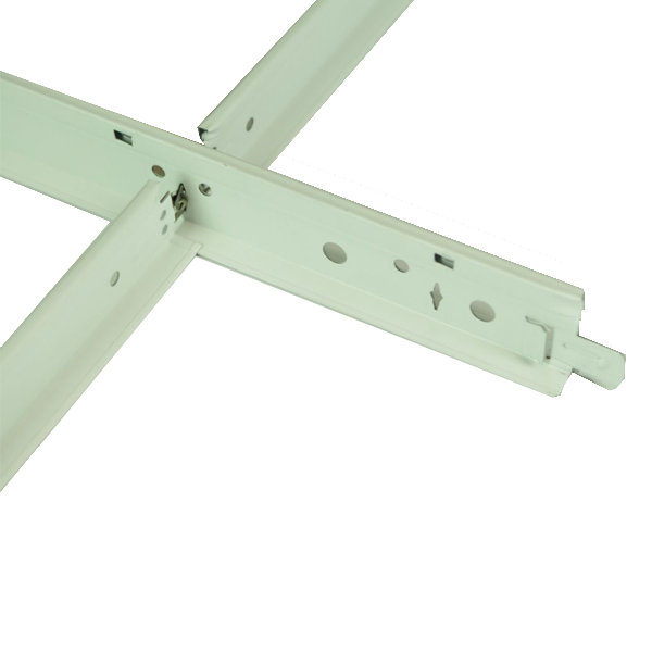 Entretoise courte DX24 pour plafond suspendu en milieu humide - blanc - T24/32 - longueur 1200 mm