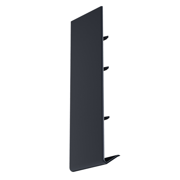 Jonction de dilatation pour planche de rive PVC Rivepro - Anthracite - Hauteur 180,00 MM