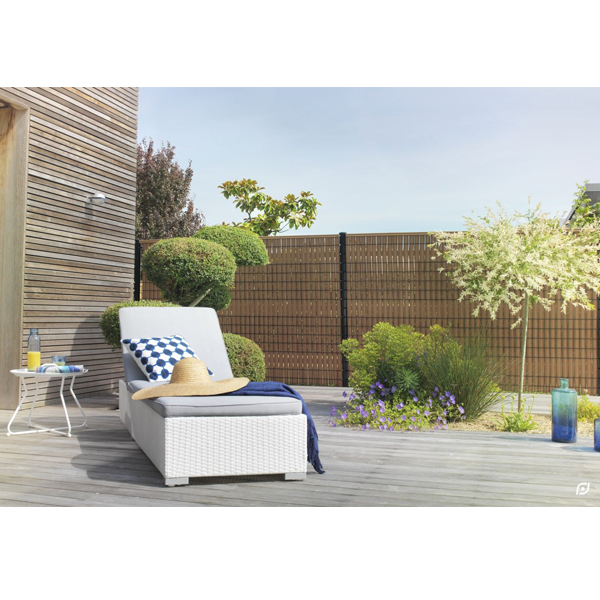 Latte occultante pour panneau rigide grands plis - Lixo Top Dirickx - Hauteur  - PVC -  - Lot de 45