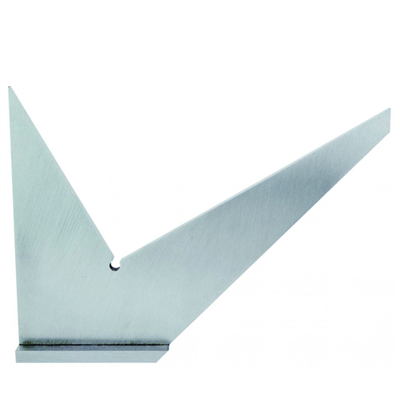 Equerre de mécanicien Wilmart à double onglet longueur 150 mm précision 1/25