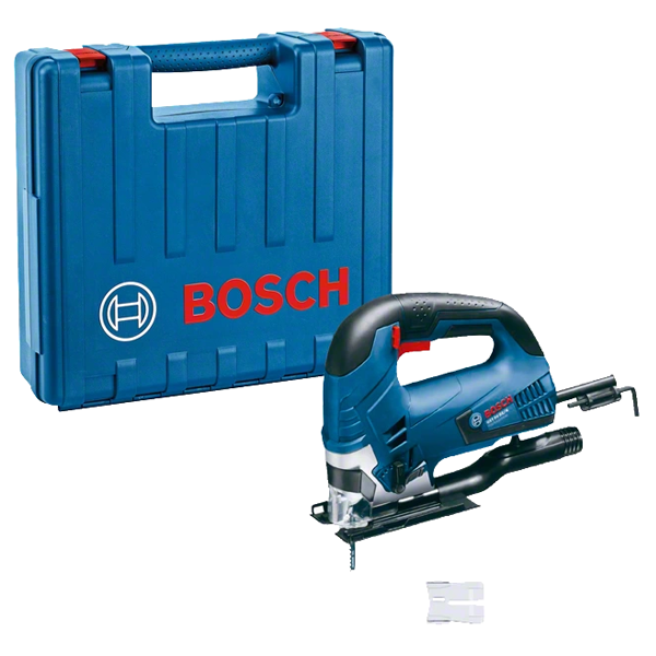 Scie sauteuse filaire GST 90 BE Professional Bosch 650W - profondeur de coupe 90 mm - en coffret avec accessoire d'aspiration