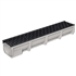 Caniveau béton polymère MEAGARD 200 avec grille passerelle fonte B125 - Largeur 200 mm - Longueur 1 m